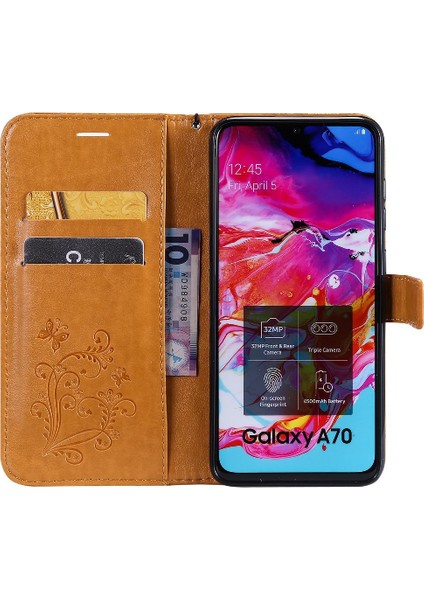 Samsung Galaxy A70 Darbeye Kapak Flip Kickstand Manyetik Kapak (Yurt Dışından) fırsatları