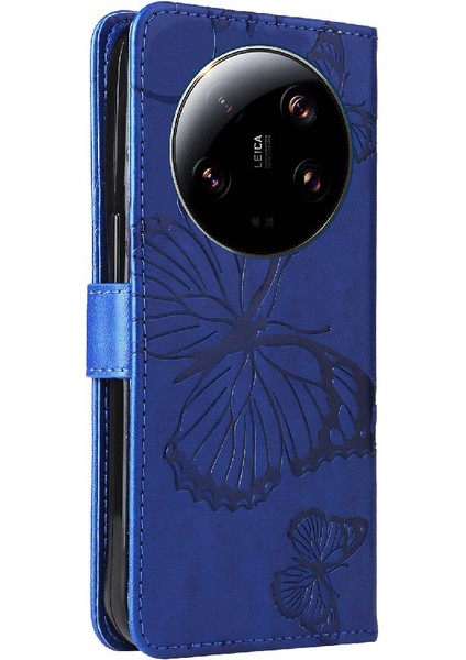 Xiaomi 13 Için Flip Case Ultra Manyetik Kapak Pu Deri Flip Kickstand (Yurt Dışından)