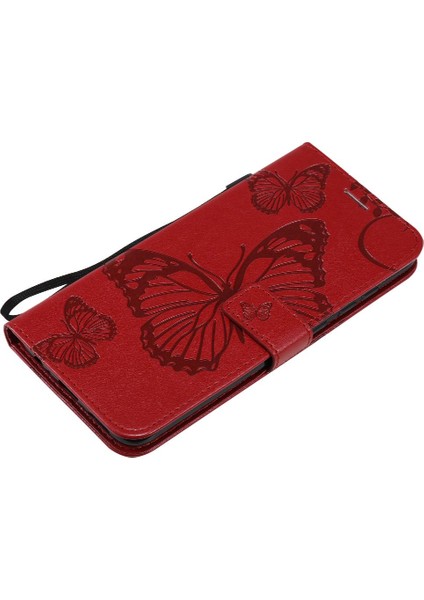 Xiaomi Redmi Not 9 Için Flip Case Kart ile 4g Darbeye Kapak Pu Deri (Yurt Dışından)