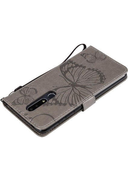 Nokia 3.1 Için Flip Case Artı Darbeye Kapak Kart Pu ile Kickstand Çevirin (Yurt Dışından) fırsatları