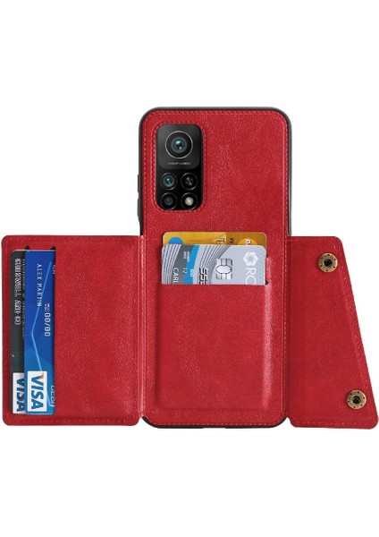 Cüzdan Kılıf Xiaomi Mi 10T Pro 5g Buit Demir Darbeye Koruyucu (Yurt Dışından) indirimleri