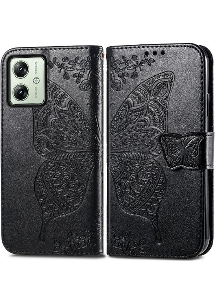 Motorola Moto G54 5g Kanat Çok Renkli Cüzdan Iş Için Kılıf (Yurt Dışından)