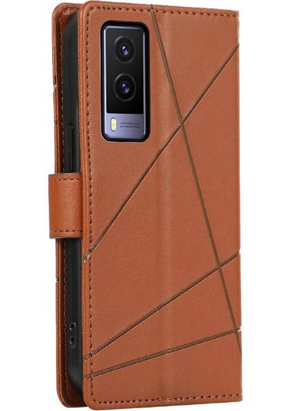 Vivo V21E 5g Için Flip Case Darbeye Üç Kart Yuvaları Şok Emici (Yurt Dışından) indirimleri
