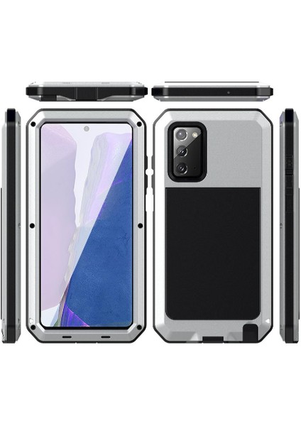 Ağır Metal Kasa Samsung Galaxy Not 20 Için Alüminyum Alaşım Metal Kasa (Yurt Dışından)