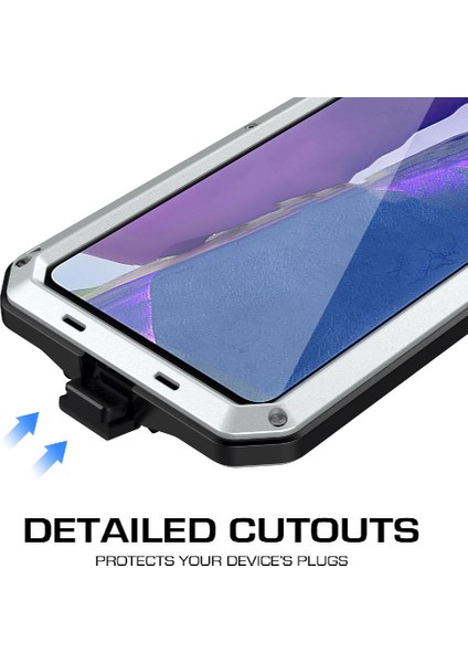 Ağır Metal Kasa Samsung Galaxy Not 20 Için Alüminyum Alaşım Metal Kasa (Yurt Dışından) fırsatları