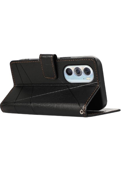 Motorola Kenar X30 Üç Kart Yuvaları Şok Emici Kickstand Için Flip Case (Yurt Dışından) indirimleri