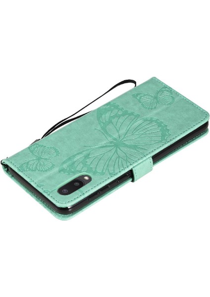 Samsung Galaxy A02 Için Flip CASE/M02 Pu Deri Darbeye Kapak ile Çevirin (Yurt Dışından) modelleri
