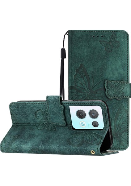 Oppo Oppo 8 Pro 5g Manyetik Kapatma Cüzdan Kart Yuvaları Tutucu Için Flip Case (Yurt Dışından)