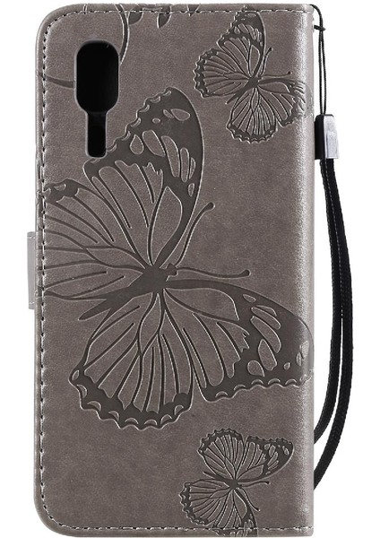 Kart Yuvası Standı Darbeye Kapak ile Samsung Galaxy A2 Çekirdek Için Flip Case (Yurt Dışından)