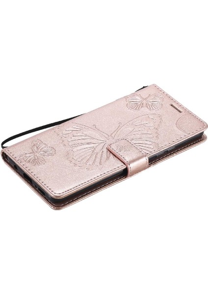 Samsung Galaxy Case 5g Flip Kickstand Darbeye Kapak Pu Deri (Yurt Dışından)