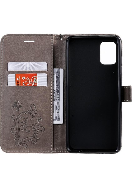 Samsung Galaxy A51 4g Manyetik Kapak Flip Kickstand Pu Deri (Yurt Dışından)