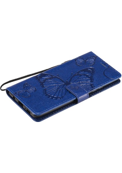 Samsung Galaxy Case 5g Flip Kickstand Darbeye Kapak Pu Deri (Yurt Dışından)