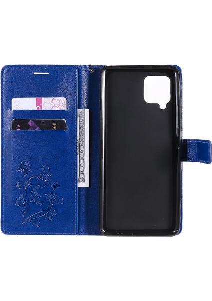 Samsung Galaxy Case 5g Flip Kickstand Darbeye Kapak Pu Deri (Yurt Dışından)