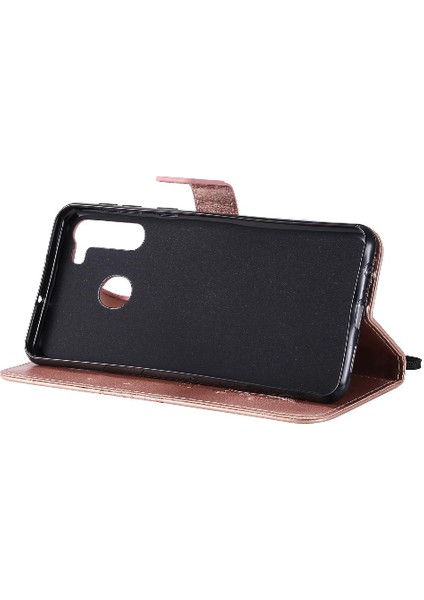 Kart Yuvası Standı Manyetik Kapak ile Samsung Galaxy Acase Pu Deri Kılıf (Yurt Dışından)