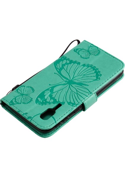 Kart Yuvası Standı Darbeye Kapak ile Samsung Galaxy A2 Çekirdek Için Flip Case (Yurt Dışından)