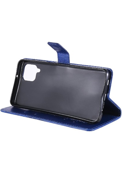 Kart Yuvası Standı Pu ile Samsung Galaxy A12 Darbeye Kapak Için Flip Case (Yurt Dışından) fırsatları