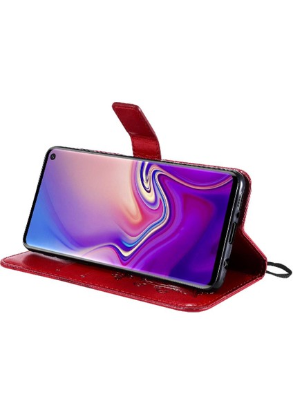 Samsung Galaxy S10 Manyetik Kapak Flip Kickstand Pu Deri Kapak (Yurt Dışından) indirimleri