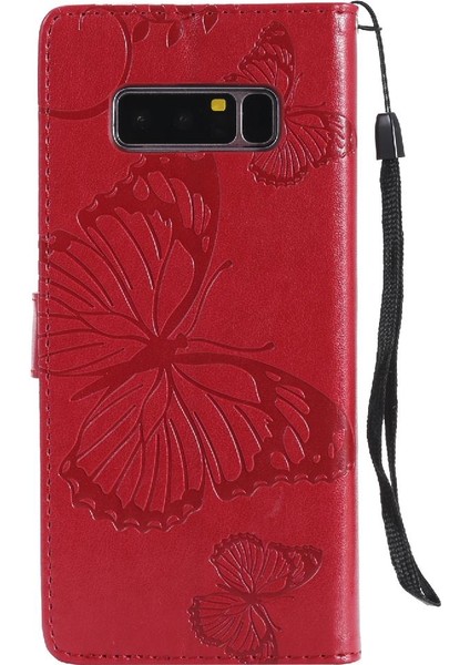 Kart Yuvası Standı ile Samsung Galaxy Not 8 Için Kılıf Kickstand Kapak Çevirin (Yurt Dışından) fiyatları