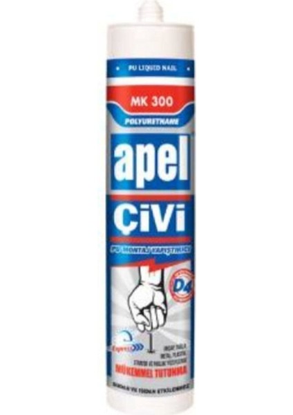 Sıvı Çivi Montaj Kit Çok Güçlü Yapıştırıcı 300 gr 55