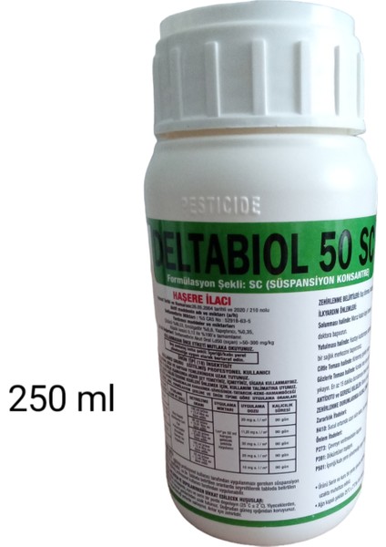 Deltabıol 50 Sc 250 ml Kokusuz Genel Haşere Ilacı