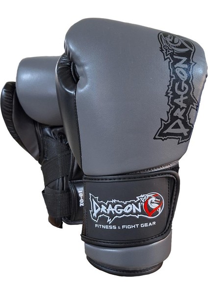 Dragon Do 30376-P Gri Kunuri 3 Boks Eldiveni Muay Thai Eldiveni Kick Boxing Eldiveni