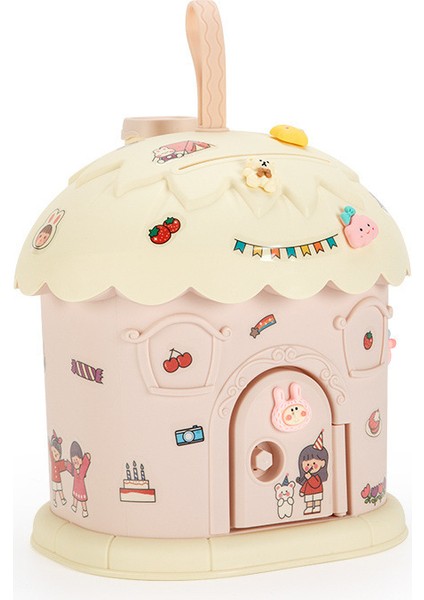 Yeni Stil Çocuk Kumbara Küçük Ev Kumbara（etiket Hediye Etmek） Y274 (Yurt Dışından)