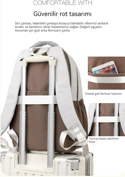Kız Ortaokul Okul Çantası/lise Öğrencisi Büyük Kapasiteli Sırt Çantası/üniversite Öğrencisi Hafif Sırt Çantası Y340 (Yurt Dışından) indirimleri