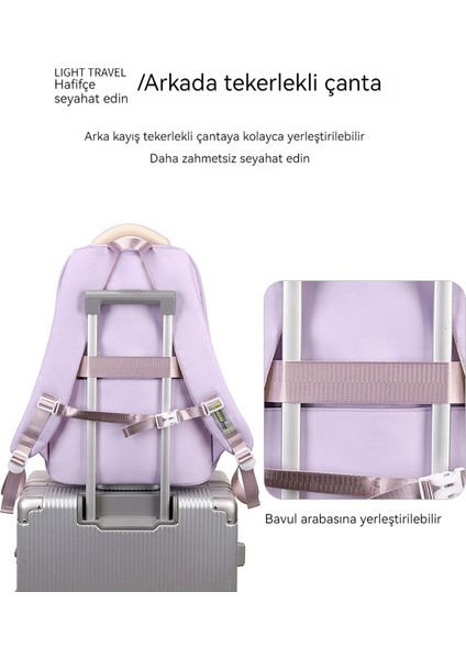 Yüksek Yüzlü Üniversite Öğrencisi Okul Çantası/lise Öğrencisi Büyük Kapasiteli Sırt Çantası/ortaokul Öğrencisi Hafif Sırt Çantası Y388 (Yurt Dışından) fırsatları
