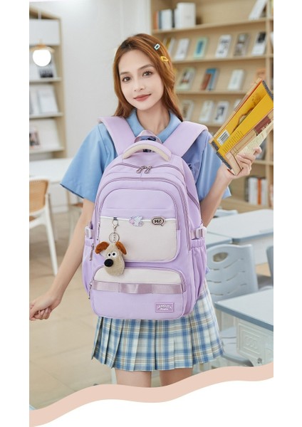 Yüksek Yüzlü Üniversite Öğrencisi Okul Çantası/lise Öğrencisi Büyük Kapasiteli Sırt Çantası/ortaokul Öğrencisi Hafif Sırt Çantası Y388 (Yurt Dışından) indirimleri