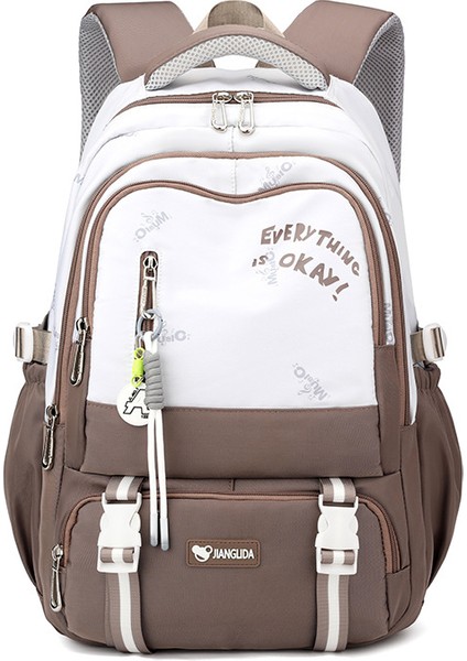 Erkek ve Kadın Büyük Kapasiteli Lise Öğrencisi Okul Çantası/ortaokul Öğrencisi Hafif Sırt Çantası/üniversite Öğrencisi Sırt Çantası Y389 (Yurt Dışından)