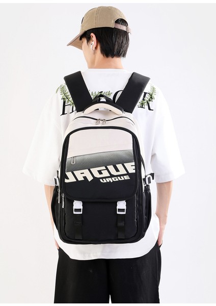 Erkek ve Kadın Moda Gündelik Üniversite Sırt Çantası/lise Öğrencisi Büyük Kapasiteli Okul Çantası/ortaokul Öğrencisi Hafif Omuz Çantası Y390 (Yurt Dışından) indirimleri