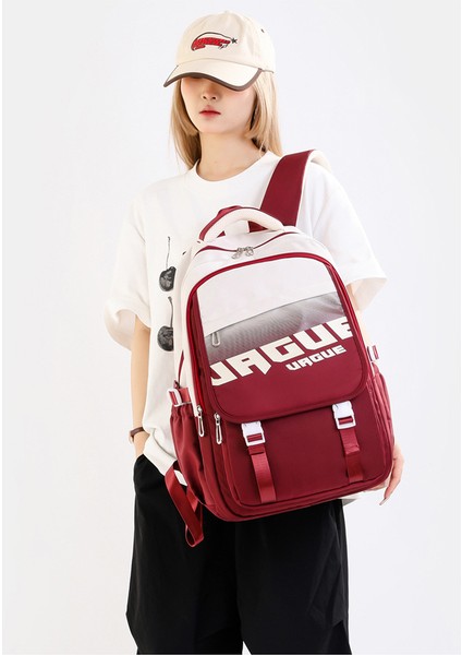 Erkek ve Kadın Moda Gündelik Üniversite Sırt Çantası/lise Öğrencisi Büyük Kapasiteli Okul Çantası/ortaokul Öğrencisi Hafif Omuz Çantası Y390 (Yurt Dışından) indirimleri