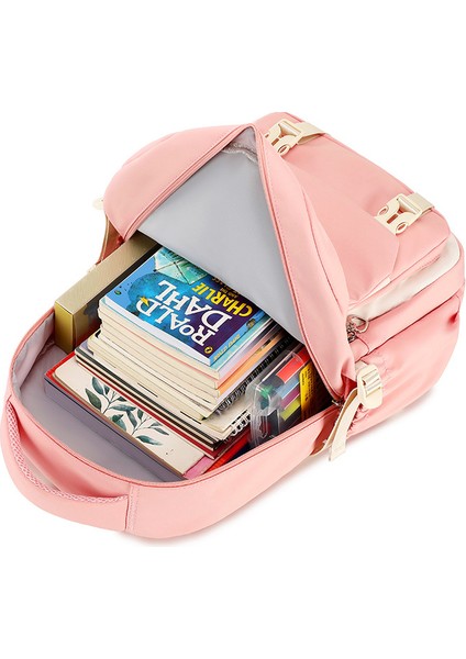 Kız Ortaokul Okul Çantası/lise Öğrencisi Büyük Kapasiteli Sırt Çantası/üniversite Öğrencisi Hafif Sırt Çantası Y410 (Yurt Dışından) fırsatları