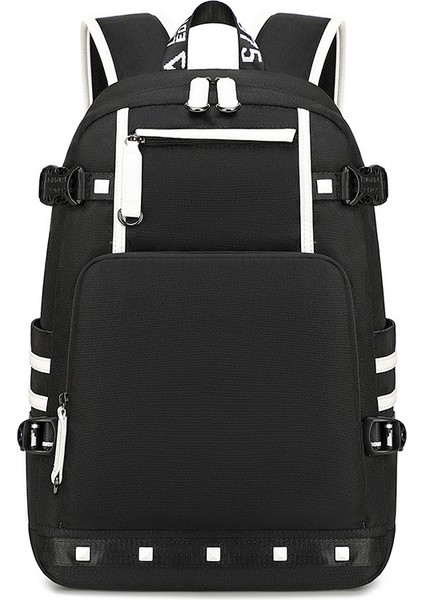 Erkek Ortaokul Okul Çantası/lise Öğrencisi Büyük Kapasiteli Sırt Çantası/üniversite Öğrencisi Hafif Sırt Çantası Y412 (Yurt Dışından)