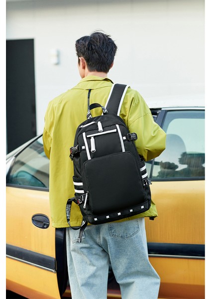Erkek Ortaokul Okul Çantası/lise Öğrencisi Büyük Kapasiteli Sırt Çantası/üniversite Öğrencisi Hafif Sırt Çantası Y412 (Yurt Dışından) fiyatları