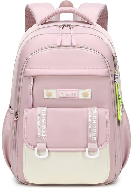 Kız Ortaokul Okul Çantası/lise Öğrencisi Büyük Kapasiteli Sırt Çantası/üniversite Öğrencisi Hafif Sırt Çantası Y419 (Yurt Dışından)