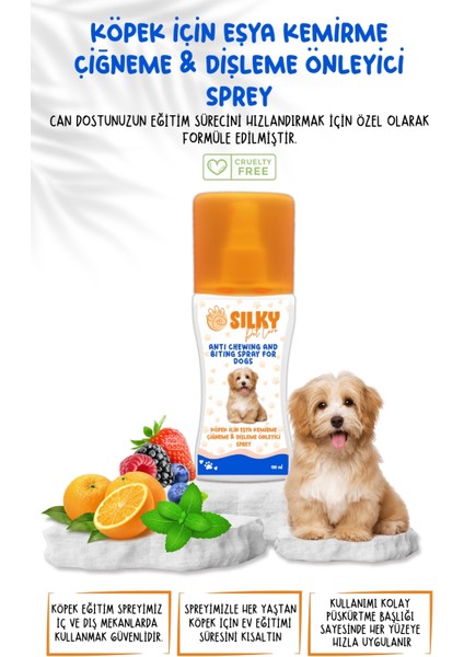 Sılky – Köpek Kemirme / Dişleme Önleyici Sprey ( 100ml )