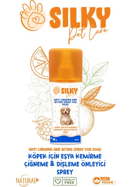 Sılky – Köpek Kemirme / Dişleme Önleyici Sprey ( 100ml )