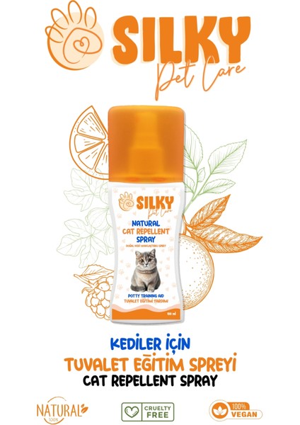 Sılky - Kedi Tuvalet Eğitim Spreyi ( 100ml )