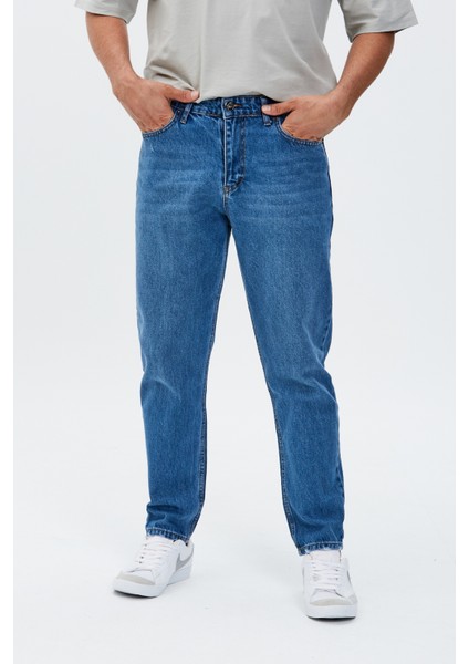 Boyfriend Kalıp Erkek Kot Pantolon
