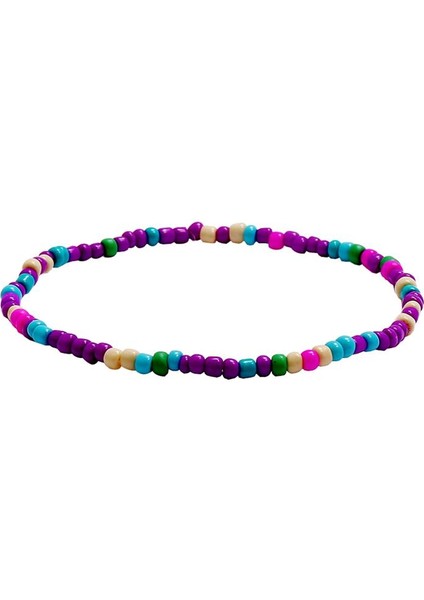 No.1 Boyutu 2020 Moda Plaj Halhal Boncuklu El Yapımı Boncuklu Halhal Kadınlar Için Ayarlanabilir Renkli Halhal Bilezik Bacak Üzerinde Ayak Takısı (Yurt Dışından)