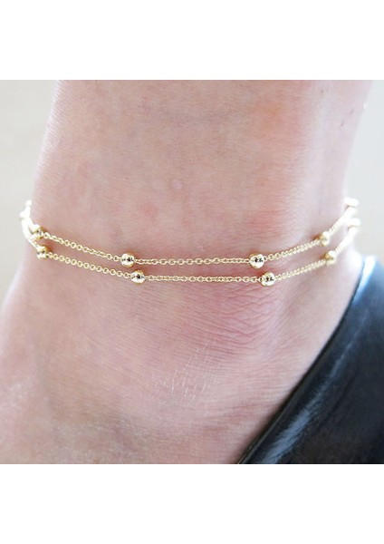 No.1 Boyutu Bohem Çiçekleri ve Çan Halhal Kadınlar Için Charm Bacak Bilezik Moda Takı Kadın Ayak Bileği Bilezik Cheville Femme (Yurt Dışından)