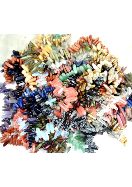 No.14 Doğal Taş Kuvars Kristal Lapis Kaplan Gözü Düzensiz Boncuk Kolye Diy Takı Yapımı Için Kolye Aksesuarla Erkekler Kadın (Yurt Dışından) modelleri