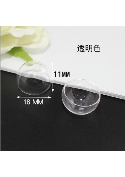 25MM Sarkıt Aksesuarları Yapmak Için 10 Adet Yarım Küre Yarım Daire Şeffaf Cam Kullanılabilir (Yurt Dışından) indirimleri