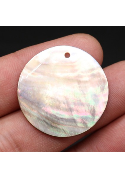 25X25MM Doğal Siyah Kabuk Yuvarlak Charm Kolye Takı Yapımı Için Dıy Kolye Bilezik Aksesuarları Kadın Hediyeler (Yurt Dışından) fiyatları