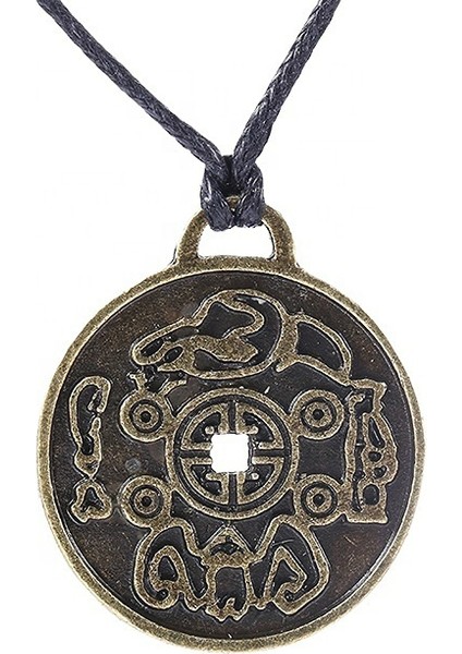 No.1 Boyutu Deri Kordon Kolye Moda Retro Viking Totem Erkekler Kolye Kaya Punk Charm Klasik Erkek Parmak Takı Sikke Hediye Takı (Yurt Dışından) fırsatları