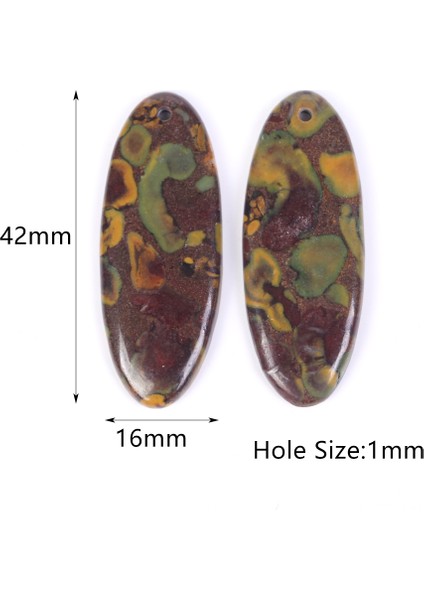 STIL26 Doğal Su Damlası Üçgen Oval Deniz Tortu Jades Taş Kolye Takı Yapımı Için Diy El Sanatları Kolye Aksesuarları 42*16MM (Yurt Dışından)