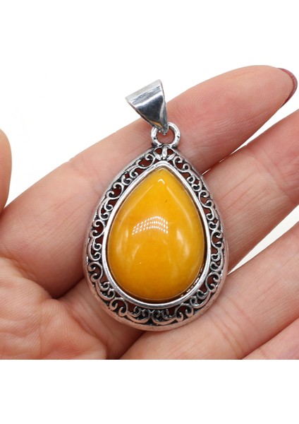 Opal Doğal Taş Akik Kolye Lapis Lazuli Antik Gümüş Renk Kırmızı Kristal Kolye Kolye Takı Yapımı Malzemeleri (Yurt Dışından) modelleri