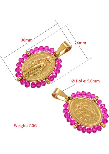 No.16 Boyutu 1 Adet Yeni Altın Rengi Oval Meryem Desen Gümüş Renk Kolye Uçları Kolye Bilezik Küpe Dıyjewelry Yapımı (Yurt Dışından) indirimleri