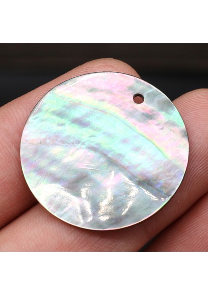 15X15MM Doğal Siyah Kabuk Yuvarlak Charm Kolye Takı Yapımı Için Dıy Kolye Bilezik Aksesuarları Kadın Hediyeler (Yurt Dışından) modelleri